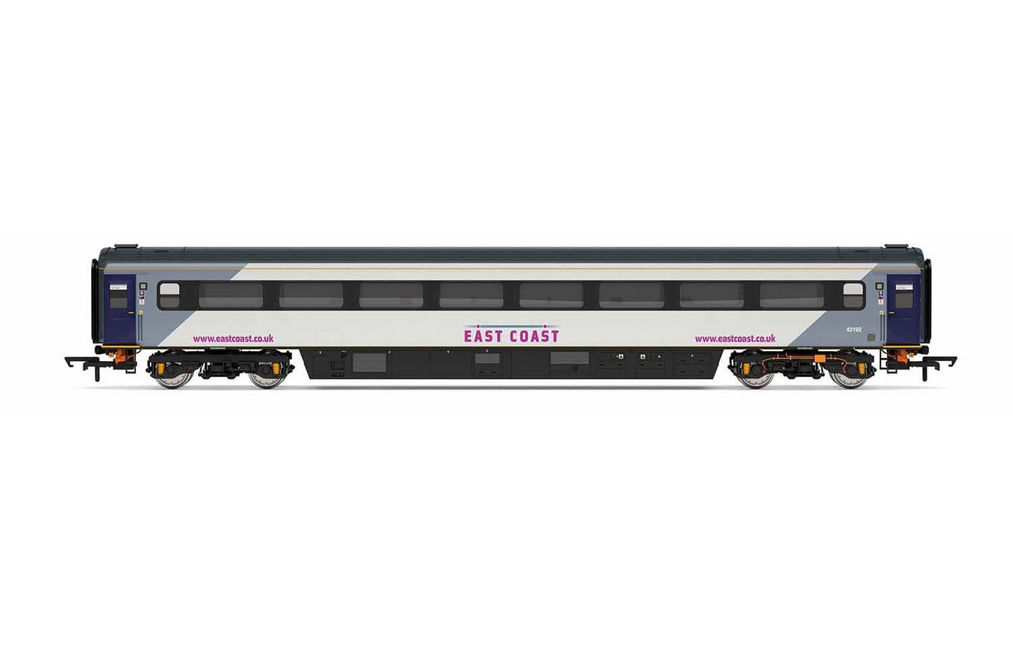 Hornby R40247A East Coast, Mk3 Trailer Standard, 42192 - Era 10, OO Gauge *LAST FEW*