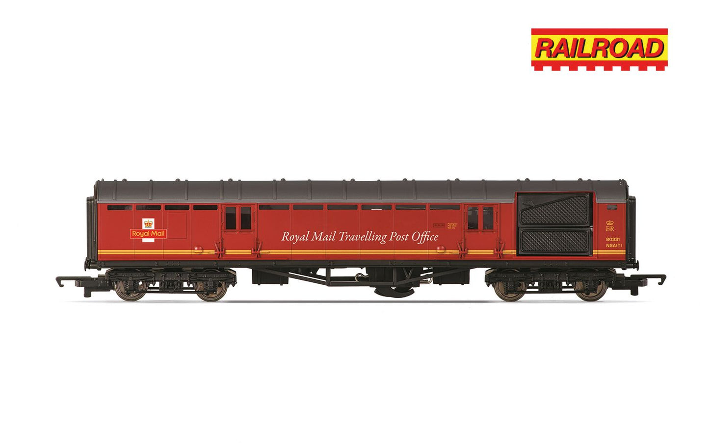 Hornby R40568 RailRoad Royal Mail TPO Coach 80331 OO Gauge *PRE ORDER £53.99*