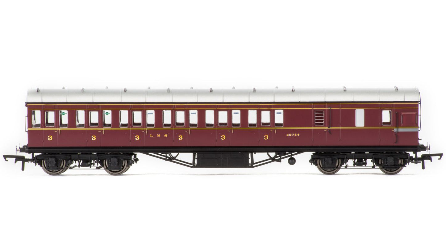 Hornby R4677B LMS Non-Corridor 57' Third Class Brake Coach *LAST ONE*