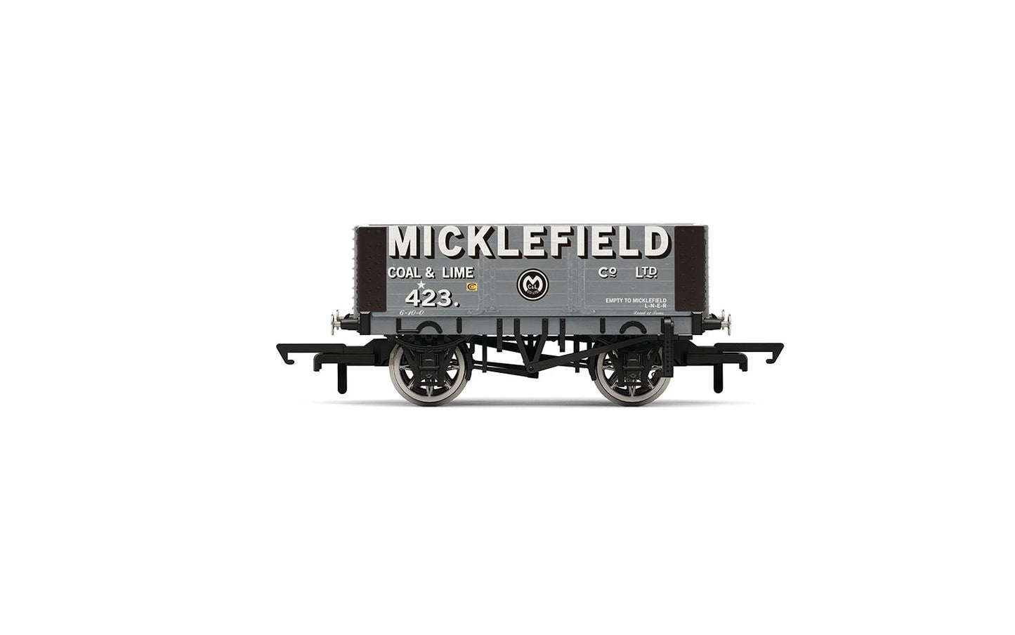 Hornby R60304 Micklefield 6 Plank Wagon No423 OO Gauge *PRE ORDER £21.84*
