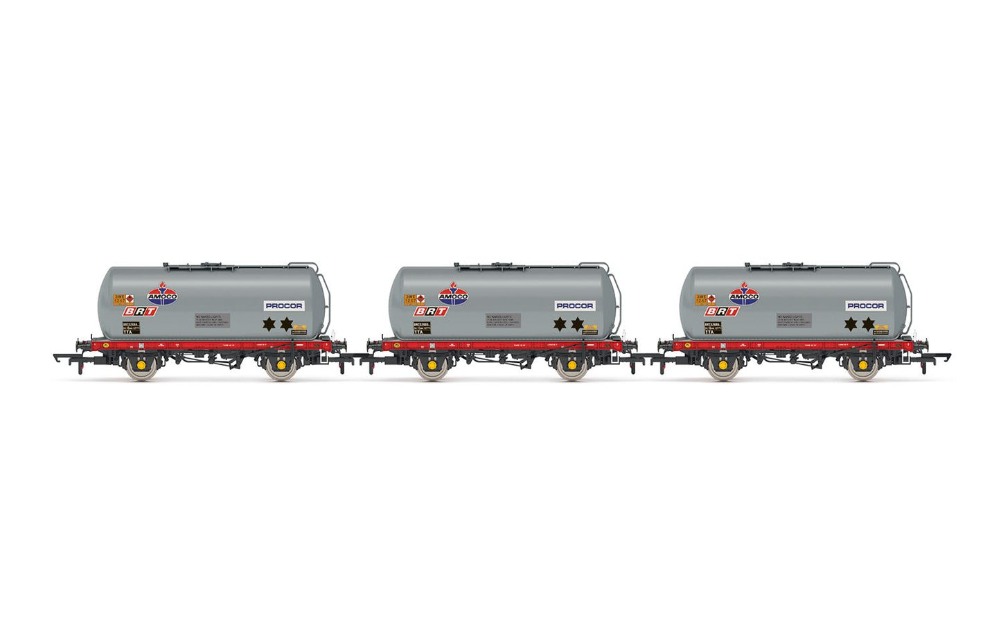 Hornby R60334 Amoco TTA Triple pack BRT 57484 BRT 57485 BRT 57486 OO Gauge *PRE ORDER £107.99*
