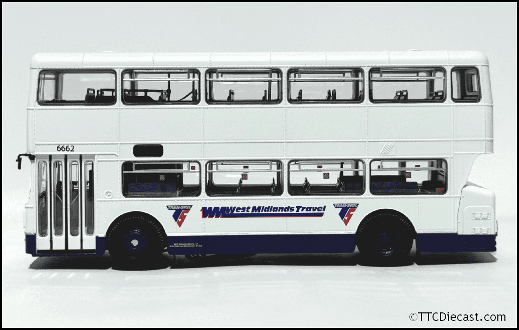 Rapido 901041 Fleetline WDA662T, West Midlands Travel Driver Trainer TTC EXC - 1:76 Scale