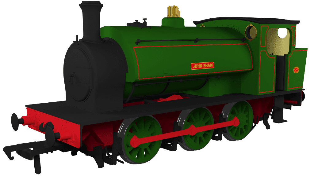 Rapido 903016 16" Hunslet - "John Shaw" OO Gauge