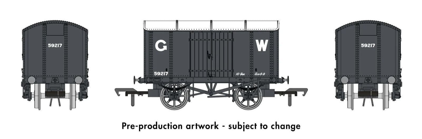 Rapido 908004 Iron Mink No.59217 - GWR Grey (16" Letters)