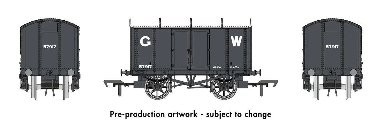 Rapido 908005 Iron Mink No.57917 - GWR Grey (16" Letters)