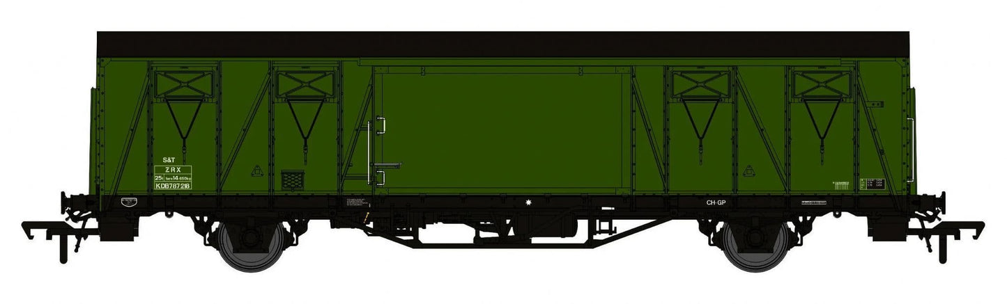 Rapido 910010 VIX Ferry Van - Dia. 1/227, ZRX No.DB787218, S&T olive