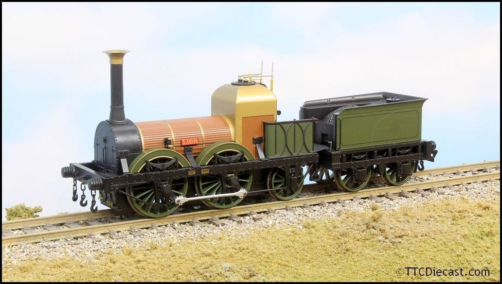 Rapido 913502 Liverpool & Manchester Railway 'Lion' (1980) Sound Fitted, OO Gauge