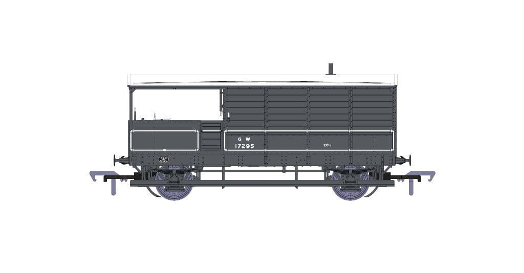 Rapido 918004 GWR Dia. AA20 Toad No. 17295, small GWR lettering, OO Gauge