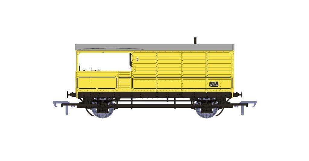 Rapido 918010 GWR Dia. AA20 Toad No. DW17244, Engineers yellow, ZXO TOPS code, OO Gauge
