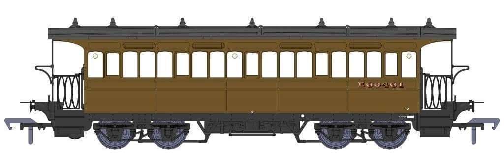 Rapido 919003 W&U Bogie Tramcar BR No.E60461 OO Gauge