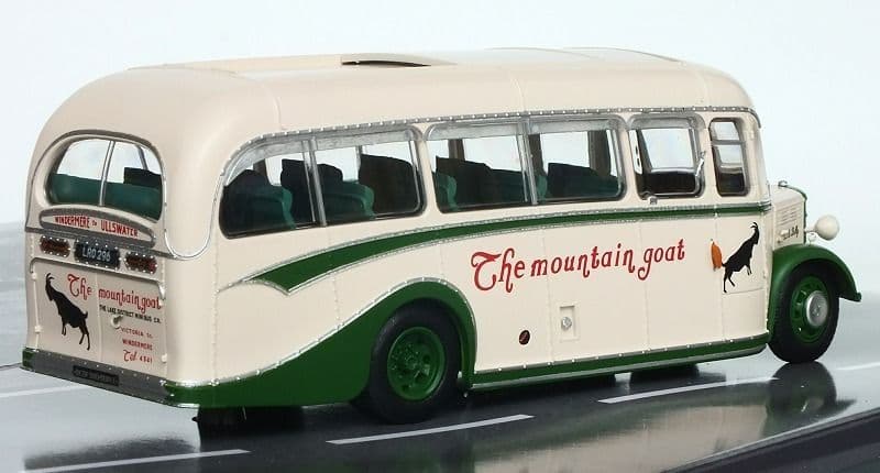 Rapido 920010 Bedford OB Duple Vista, The Mountain Goat, 1:76 Scale *LAST FEW*