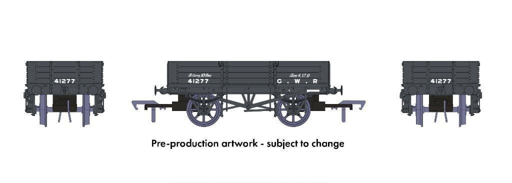 Rapido 925002 GWR Four-Plank open No.41277 (pre-1904 livery as preserved)
