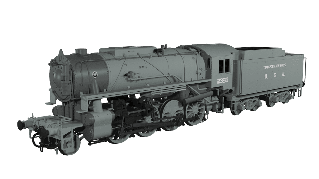Rapido 926504 USATC S160 No.2356 - Wartime Grey - DCC SOUND OO Gauge *PRE ORDER £341.96*