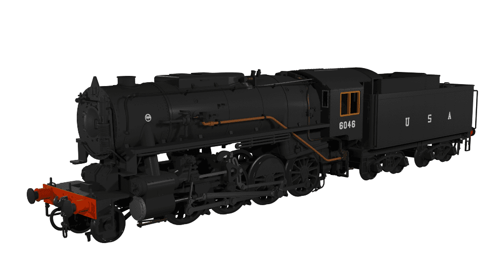 Rapido 926507 USATC S160 No.6046 - Black as Preserved - DCC SOUND OO Gauge *PRE ORDER £341.96*