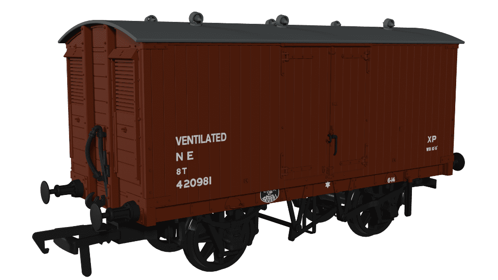 Rapido 930011 GNR 8 Ton Van - NE (post-36) No.420981 OO Gauge *PRE ORDER £31.46*