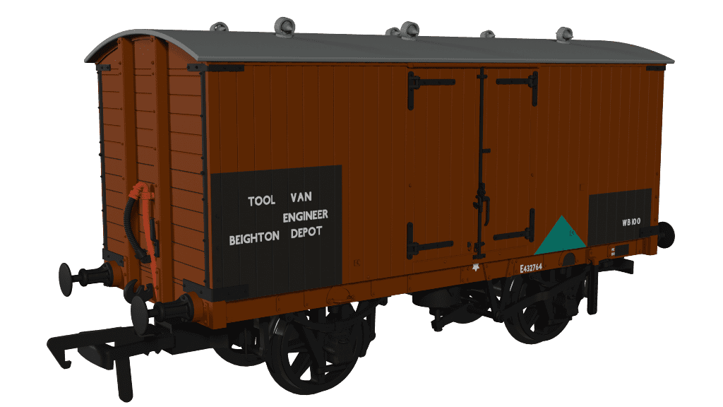 Rapido 930015 GNR 8 Ton Van - BR Tool Van No.E432764 OO Gauge *PRE ORDER £31.46*