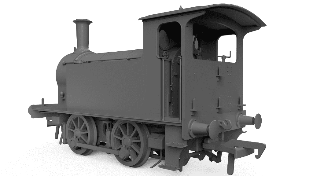 Rapido 932002 Class Y7 No. 1310, NER Saxony green (as preserved) - OO Gauge