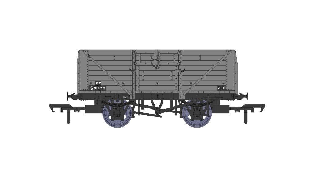 Rapido 940024 D1379 8 Plank Wagon S31472 , OO Gauge