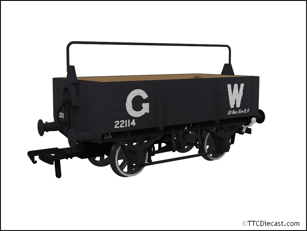 Rapido 943013 Diagram O15 5 plank Open Wagon GWR No.22114 OO Gauge