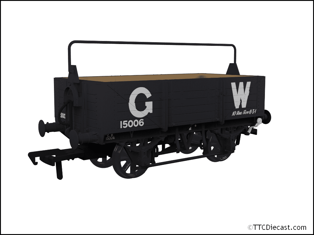 Rapido 943015 Diagram O15 5 plank Open Wagon GWR No.15006 OO Gauge