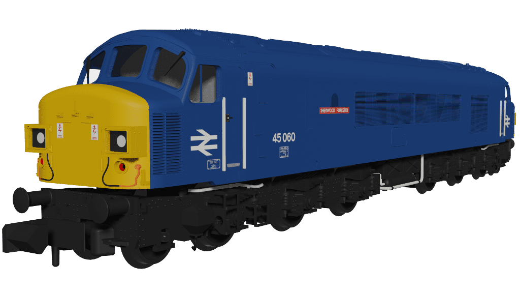 Rapido 948108 Class 45 45060 "Sherwood Forrester" BR Blue With Domino Headcodes N Gauge *PRE ORDER £130.46*