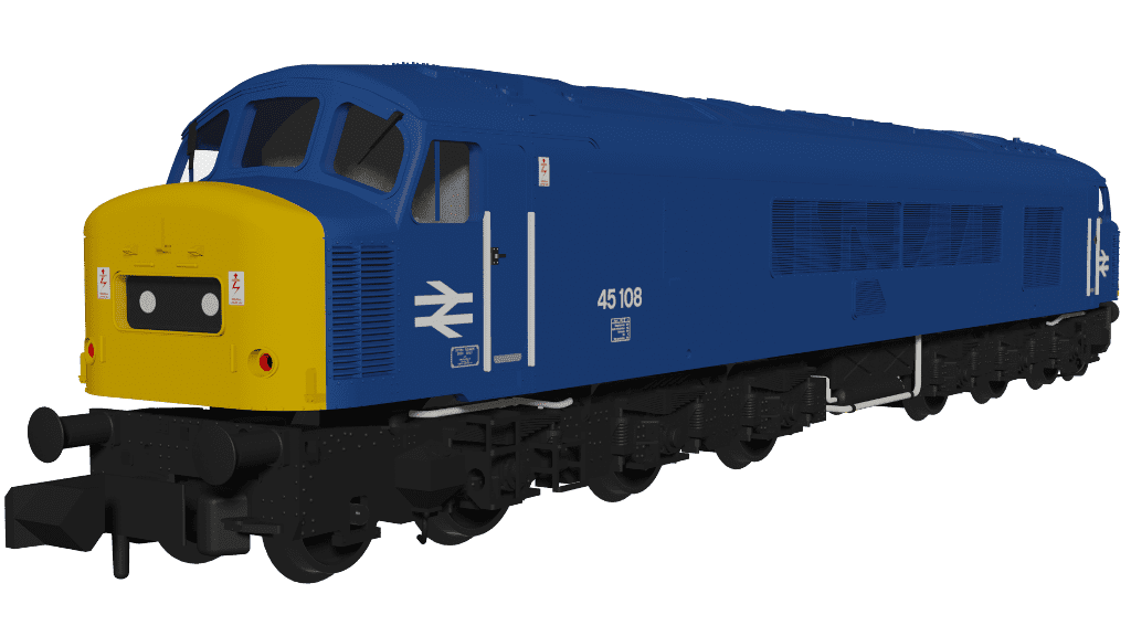 Rapido 948607 Class 45 45108 BR Blue With Domino Headcodes - DCC SOUND N Gauge *PRE ORDER £224.96*