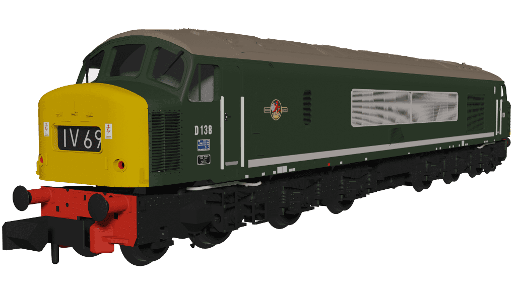 Rapido 948703 Class 46 D138 BR Green With Full Yellow Ends - DCC SOUND N Gauge *PRE ORDER £224.96*