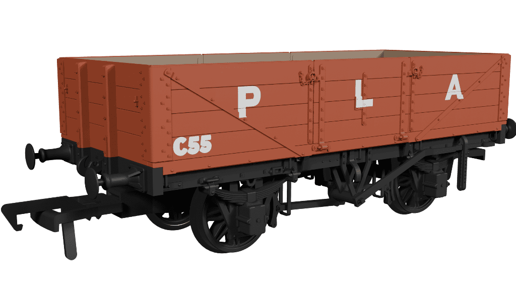 Rapido 950012 LNWR D84 4-Plank Open - No.C55 PLA OO Gauge *PRE ORDER £29.66*