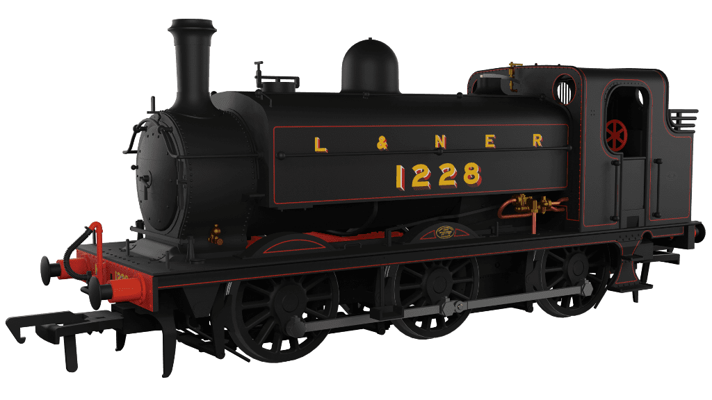 Rapido 958503 LNER J52/2 No.1228 L&NER Black with Red Lining DCC SOUND OO Gauge *PRE ORDER £251.96*