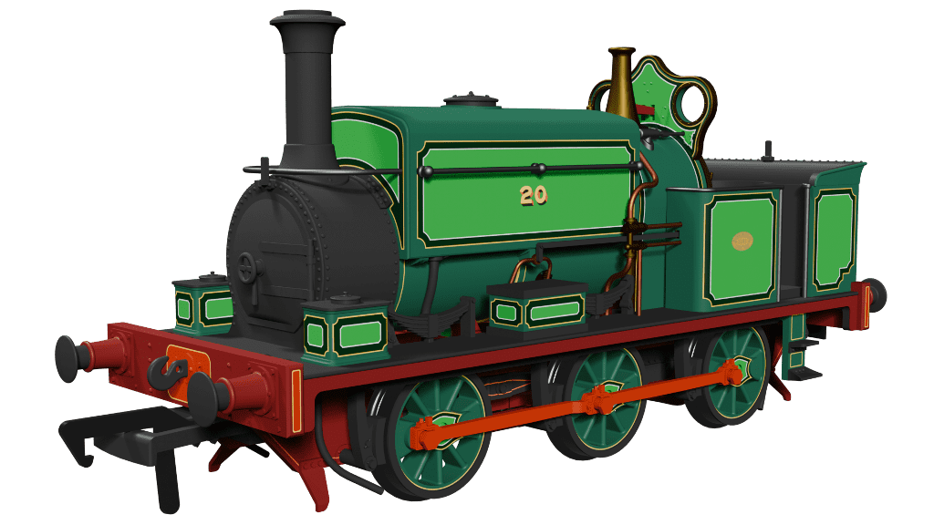 Rapido 960505 Manning Wardle L Class - Logan and Hemmingway No.20 - DCC SOUND OO Gauge *PRE ORDER £233.96*