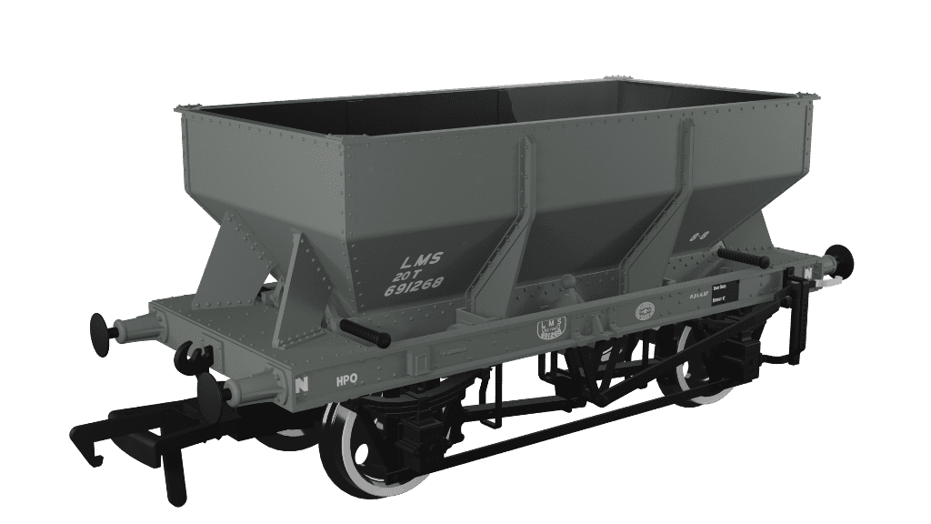 Rapido 963006 LMS Iron Ore Hopper - LMS (post-36) No.691268 OO Gauge *PRE ORDER £31.46*