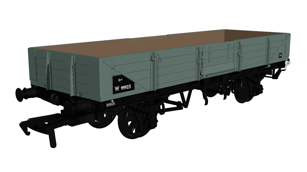 Rapido 964010 GWR 'Open C' - BR No.W99925 OO Gauge *PRE ORDER £32.36*