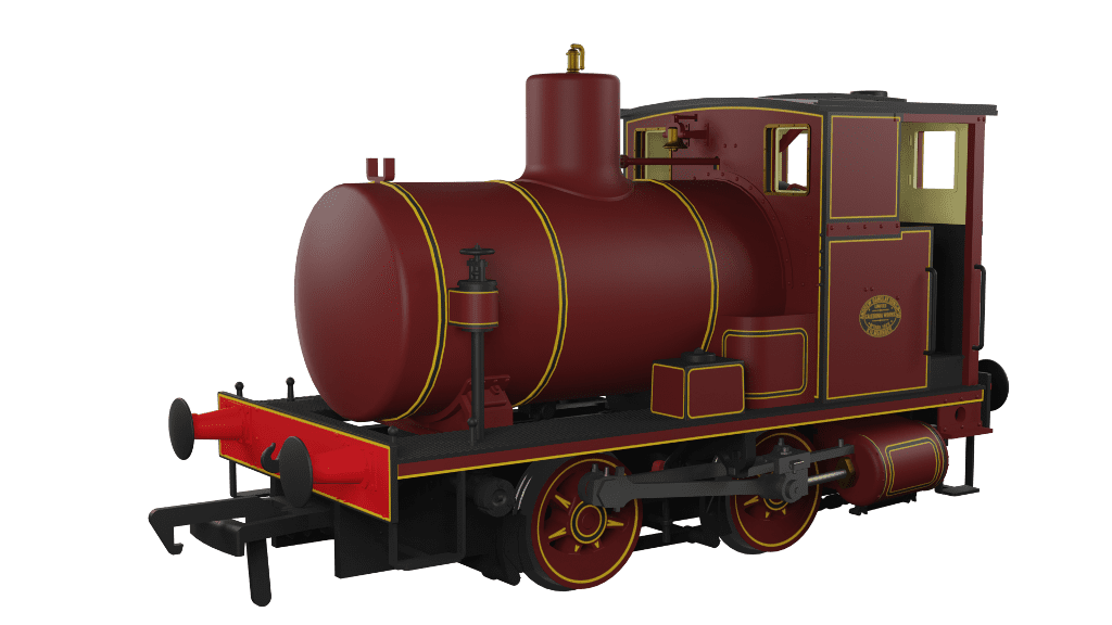 Rapido 965010 Andrew Barclay Fireless 0-4-0 - Lined Maroon OO Gauge *PRE ORDER £125.96*