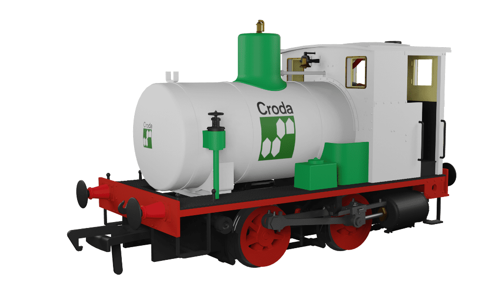 Rapido 965503 Andrew Barclay Fireless 0-4-0 - Croda Chemicals (Works No. 1944) - DCC SOUND OO Gauge *PRE ORDER £224.96*