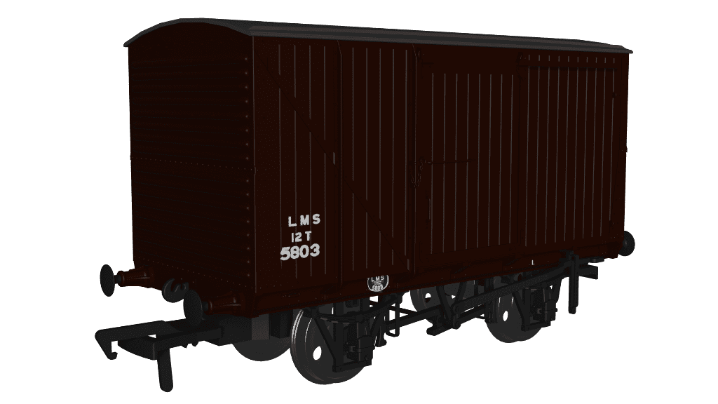 Rapido 970004 LMS D1663 Van - LMS (post-36) No.5803 OO Gauge *PRE ORDER £29.66*
