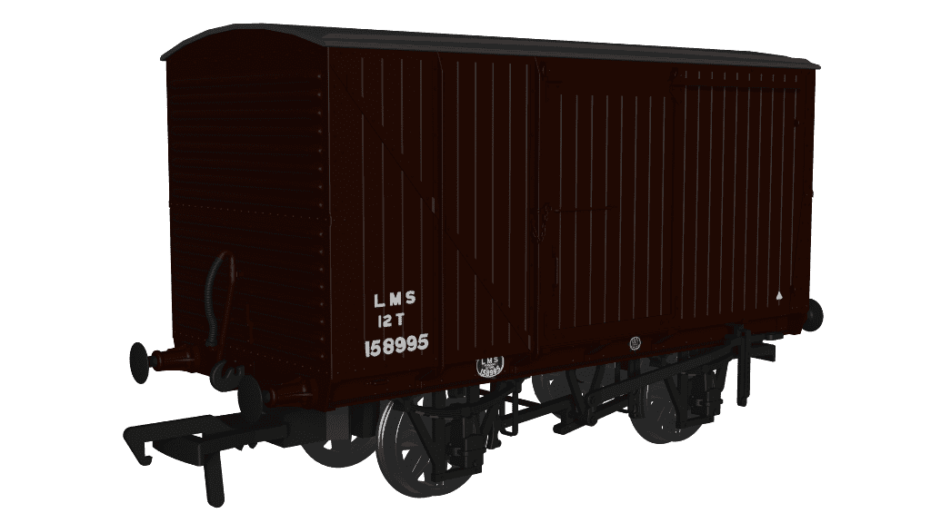 Rapido 970005 LMS D1663 Van - LMS (post-36) No.158995 OO Gauge *PRE ORDER £29.66*