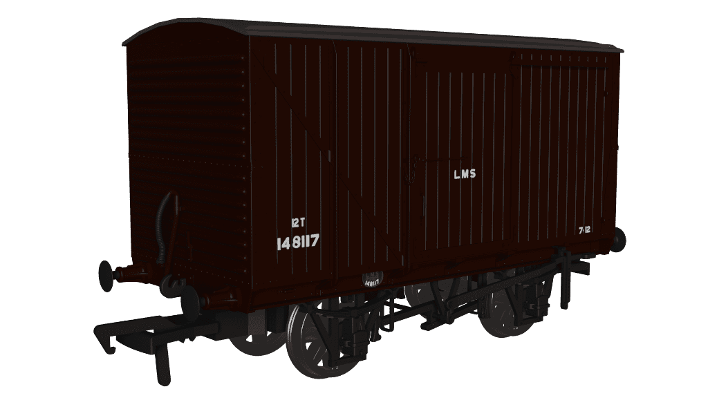 Rapido 970006 LMS D1663 Van - LMS (post-36) No.148117 OO Gauge *PRE ORDER £29.66*