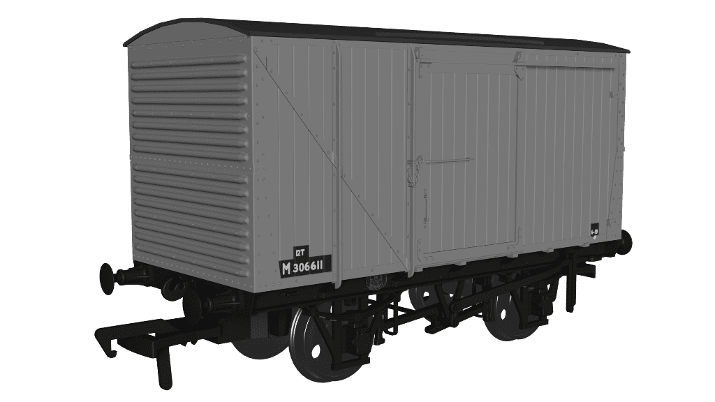 Rapido 970007 LMS D1663 Van - BR No.M306611 OO Gauge *PRE ORDER £29.66*