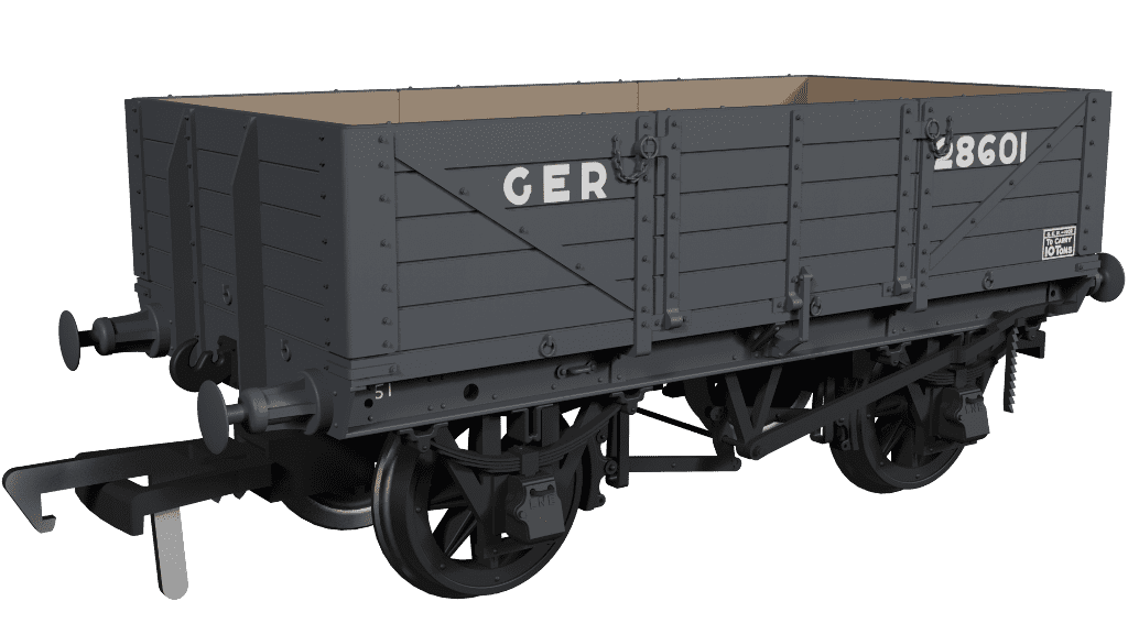 Rapido 972017 GER Dia.17 5-plank - GER (As Preserved) No.28601 OO Gauge *PRE ORDER £29.66*