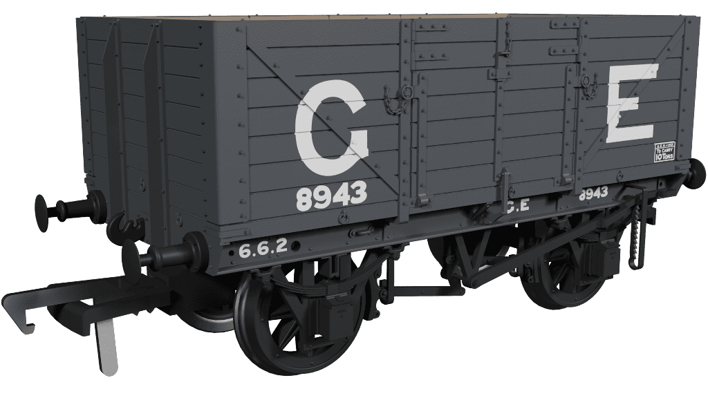 Rapido 973002 GER Dia.48 7-plank - GER No.8943 OO Gauge *PRE ORDER £29.66*