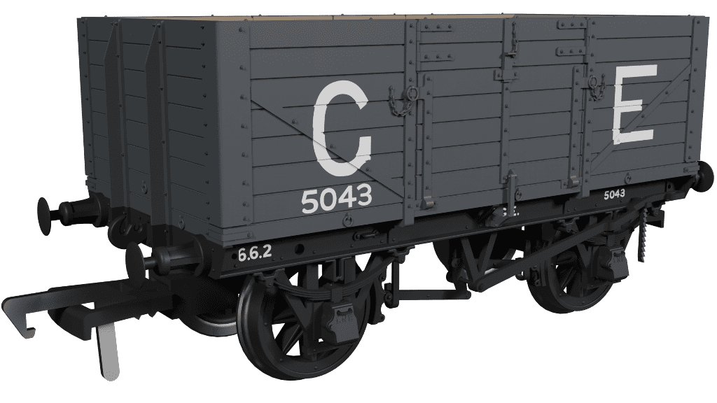Rapido 973010 GER Dia.48 7-plank - GER (As Preserved) No.5043 OO Gauge *PRE ORDER £29.66*