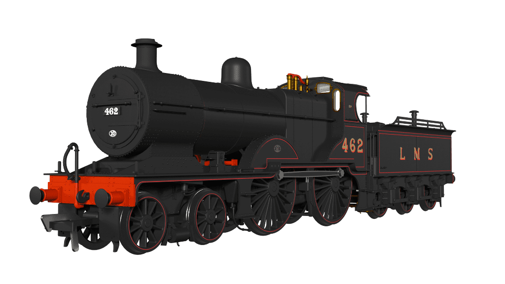 Rapido 974007 MR 483 No.462 LMS Lined Black OO Gauge *PRE ORDER £188.96*