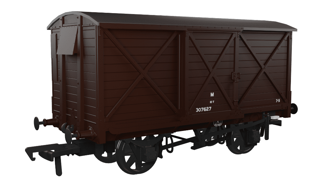 Rapido 976016 CR Dia.67 10t Van, BR No.M307627, OO Gauge