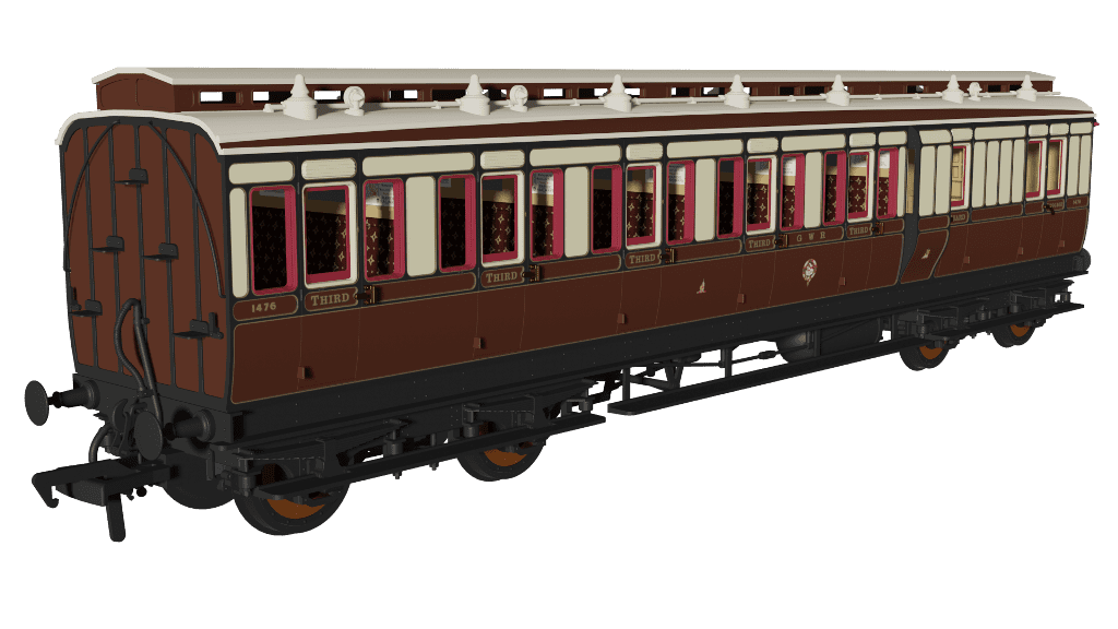 Rapido 978014 GWR Evolution Non-Corridor Brake Third No.1476 OO Gauge *PRE ORDER £62.96*