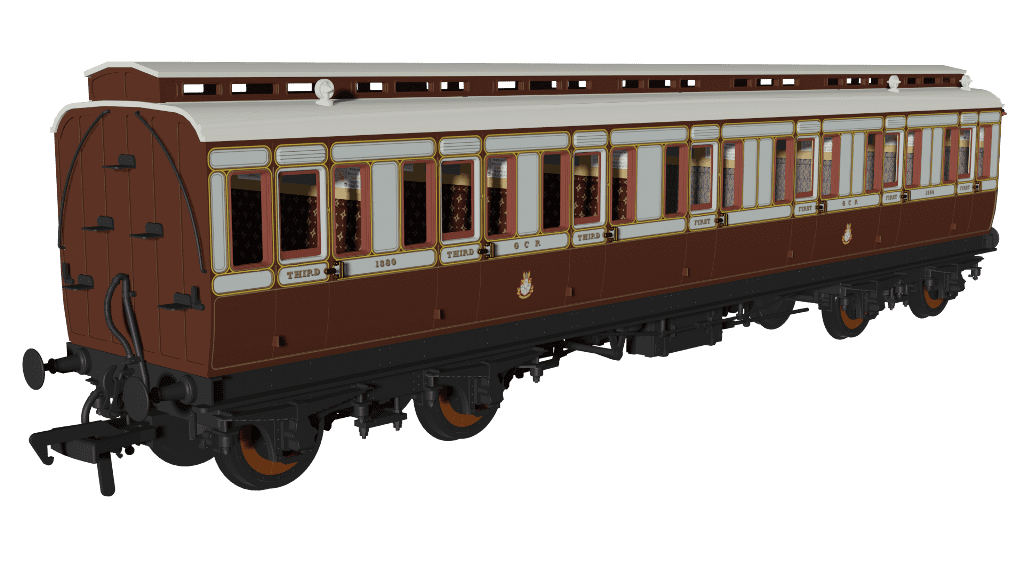 Rapido 978020 GCR Evolution Non-Corridor Composite No.1380 OO Gauge *PRE ORDER £62.96*