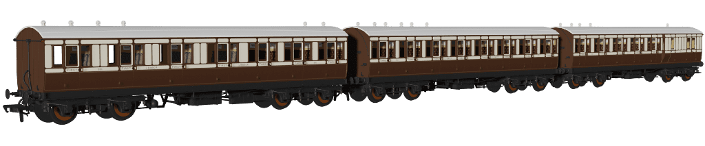 Rapido 978029 LBSCR Evolution Non-Corridor Carriage Pack OO Gauge *PRE ORDER £179.96*