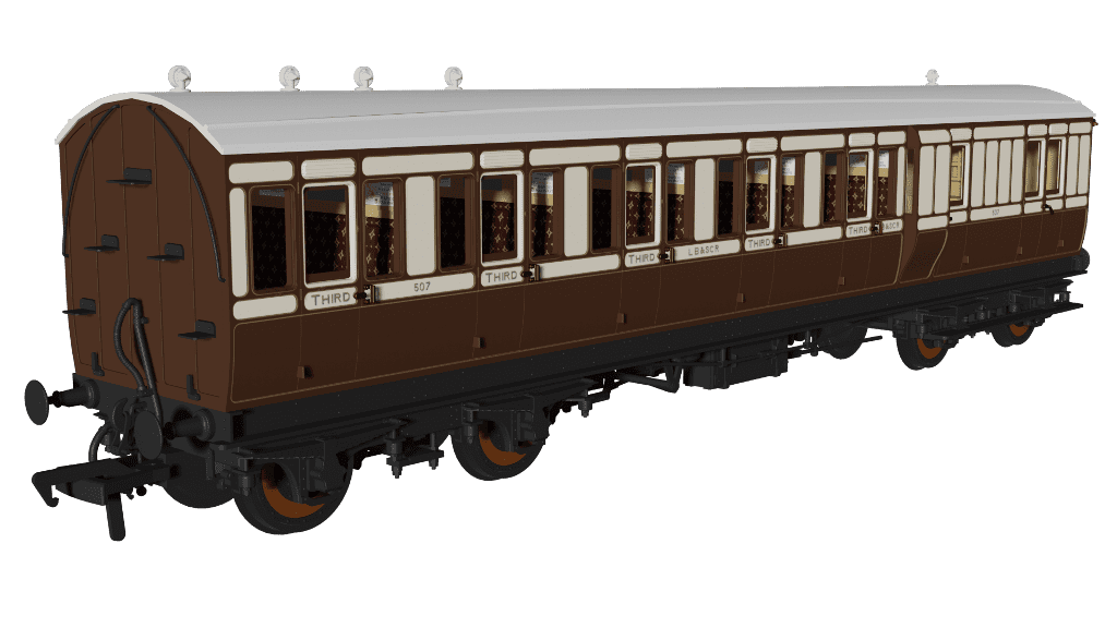 Rapido 978030 LBSCR Evolution Non-Corridor Brake Third No.507 OO Gauge *PRE ORDER £62.96*