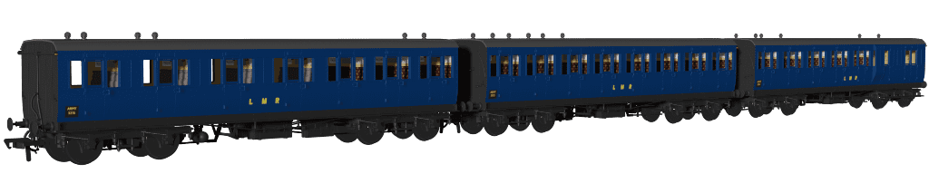 Rapido 978033 LMR Evolution Non-Corridor Carriage Pack OO Gauge *PRE ORDER £179.96*