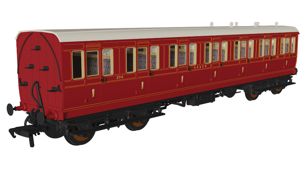 Rapido 978037 SECR Evolution Non-Corridor First No.204 OO Gauge *PRE ORDER £62.96*