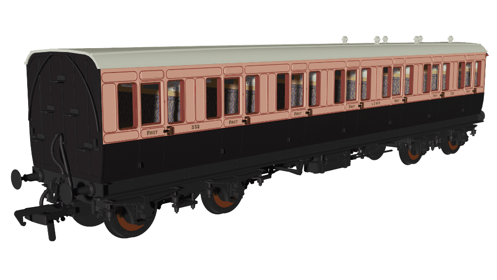 Rapido 978105 LSWR Evolution Non-Corridor First No.332 OO Gauge *PRE ORDER £62.96*